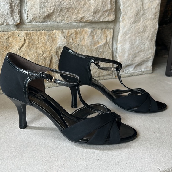 Naturalizer N5 Comfort Sandals *** READ *** Black Formal High Heel Sandal Heels - Picture 4 of 16